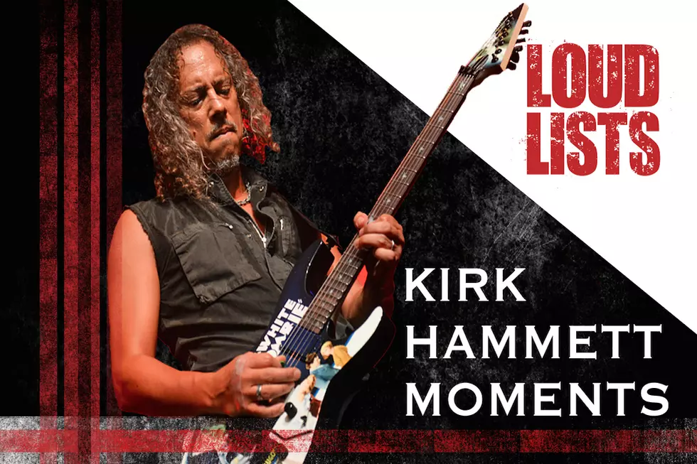 10 Unforgettable Kirk Hammett Moments