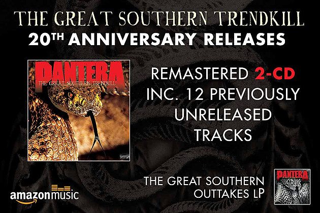 Pantera Release 20th Anniversary Editions of the Intense Hard-Hitting ‘The Great Southern Trendkill’ Album