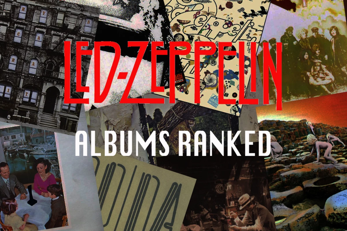 Led Zeppelin Albums Ranked