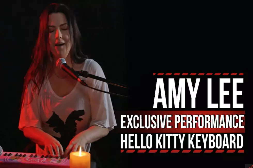 Watch Evanescence’s Amy Lee Perform on a Hello Kitty Keyboard