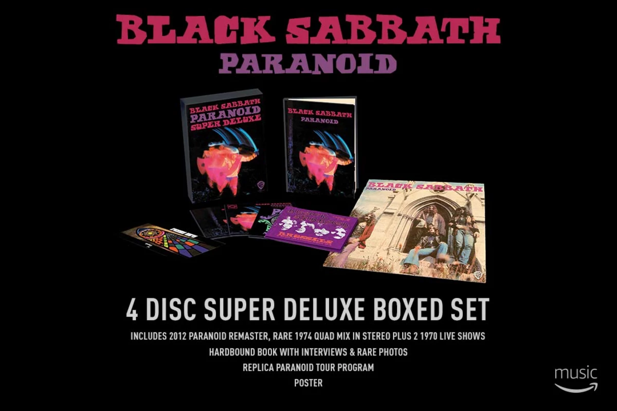 Black Sabbath Paranoid (1970, CD) - Good Condition