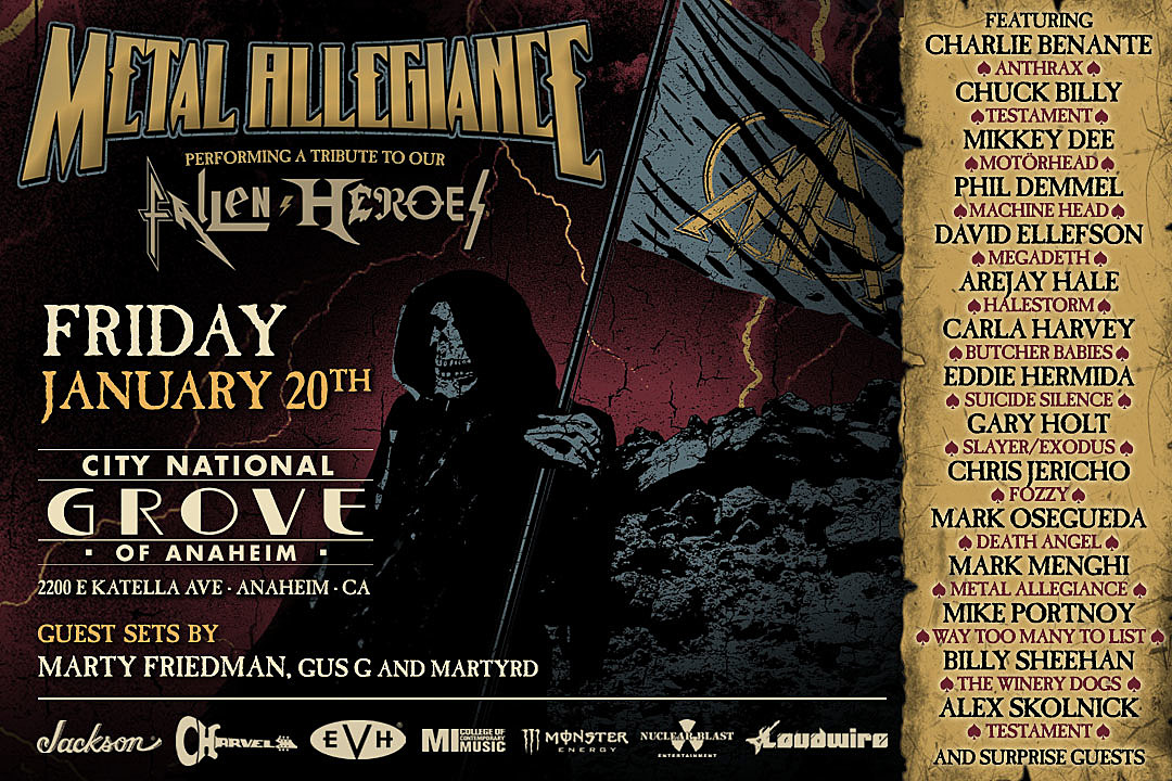Watch Metal Allegiance's 'Tribute to Fallen Heroes' 2017 Concert in Full