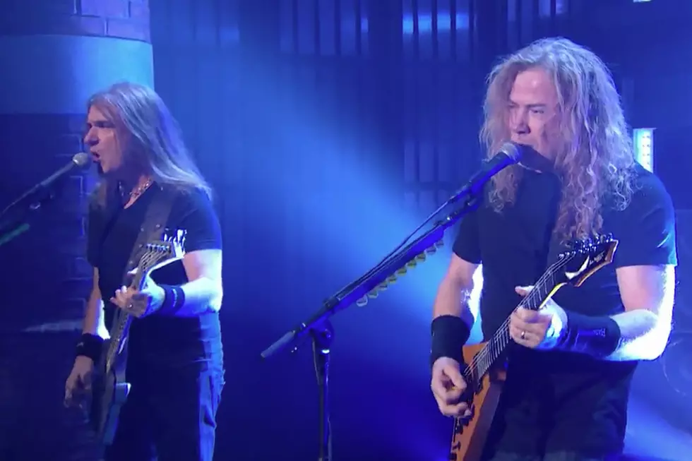 Megadeth Rock Grammy-Nominated ‘Dystopia’ + ‘Tornado of Souls’ on Late Night With Seth Meyers