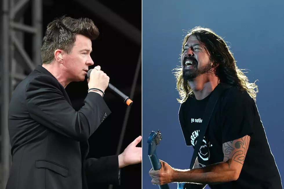 Rick Astley (Briefly) Covers Foo Fighters Hit ‘Everlong’