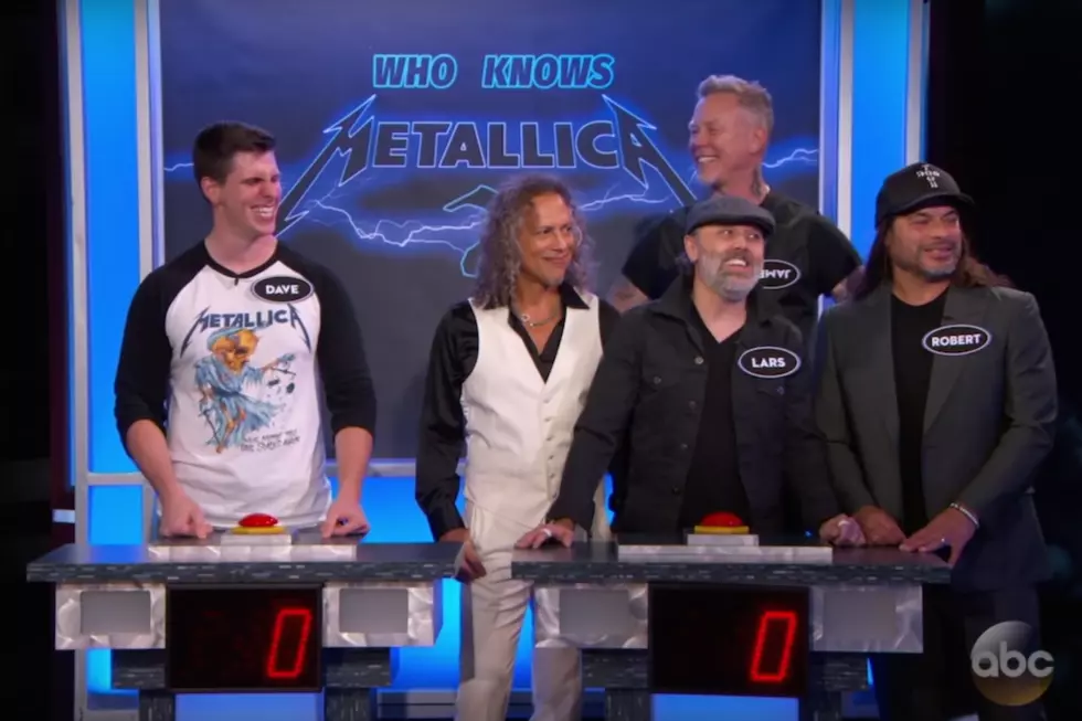 Metallica Battle Superfan in Band Trivia, Talk New Album + Perform Two Songs on ‘Jimmy Kimmel Live!’