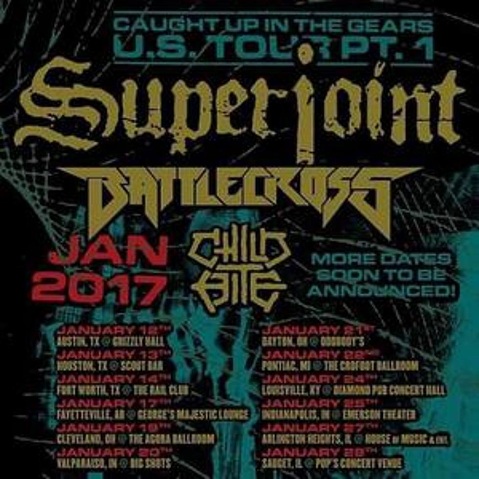 Superjoint Plan January 2017 Tour with Battlecross + Child Bite