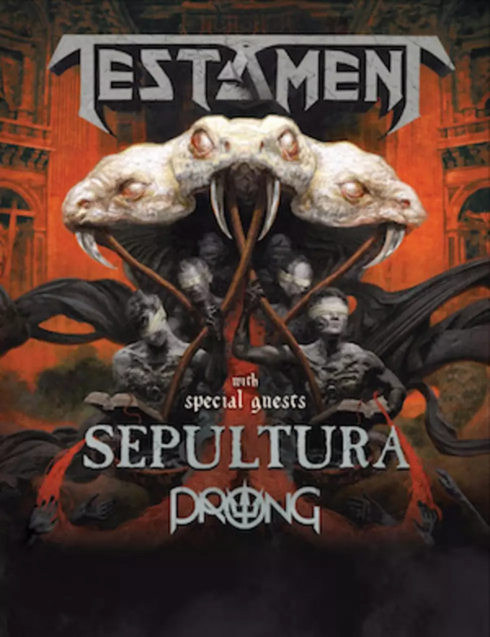 Testament Announce 2017 North American Tour With Sepultura + Prong