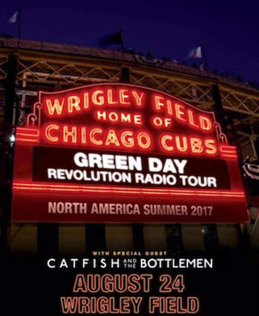 Green Day to Play Wrigley Field in Chicago for First Time