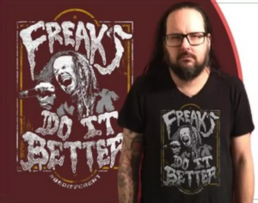 Korn&#8217;s Jonathan Davis Launches T-Shirt Campaign to Benefit Suicide Prevention + Anti-Bullying Organizations