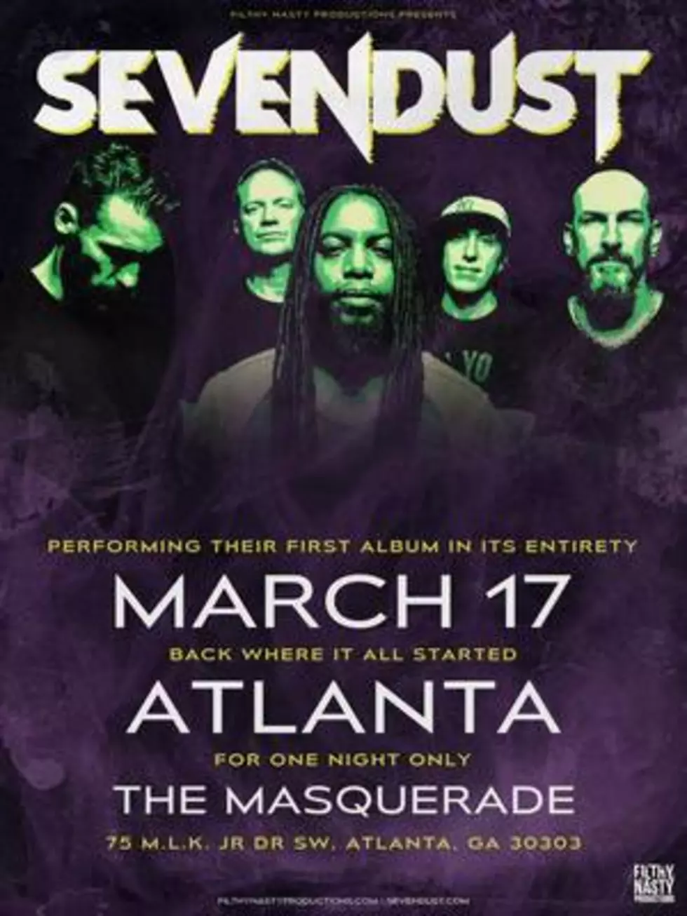 Sevendust to Play Self-Titled Debut in Full at 20th Anniversary Concert