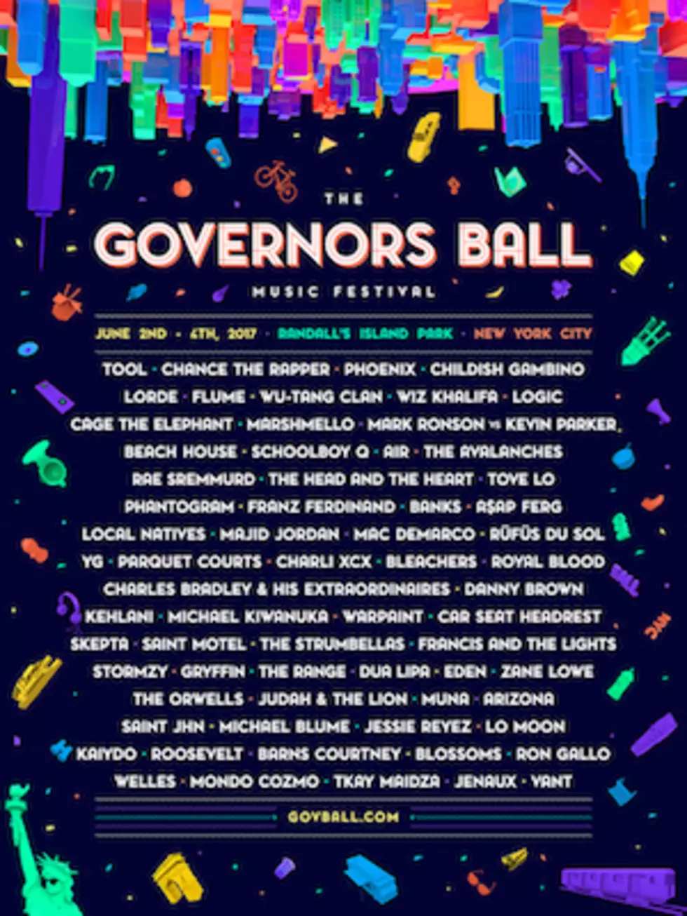 Tool Confirmed to Headline 2017 Governors Ball Music Festival in New York City