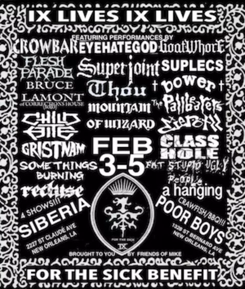 Superjoint, Crowbar + More to Play Benefit Show for Eyehategod&#8217;s Mike IX Williams