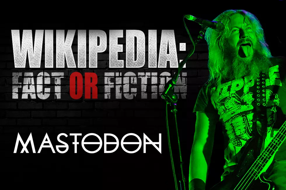Mastodon's Troy Sanders Plays 'Wikipedia: Fact or Fiction?'