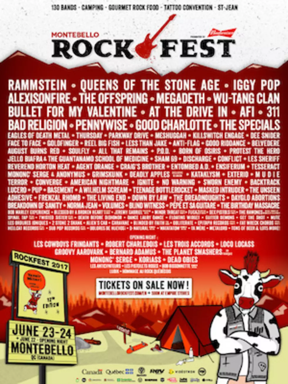 Rammstein, Queens of the Stone Age, Megadeth + More Confirmed for Montebello Rock Fest