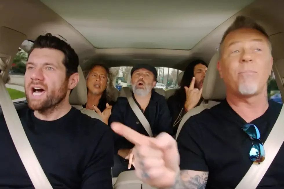 Metallica Featured in Apple’s ‘Carpool Karaoke’ Series Trailer