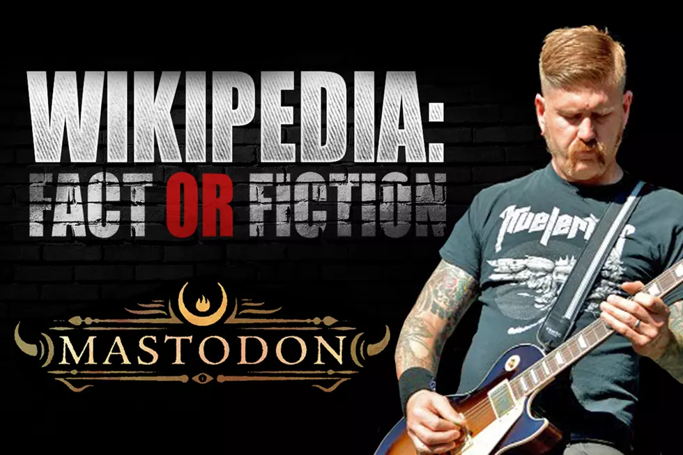 Mastodon’s Bill Kelliher Plays ‘Wikipedia: Fact or Fiction?’