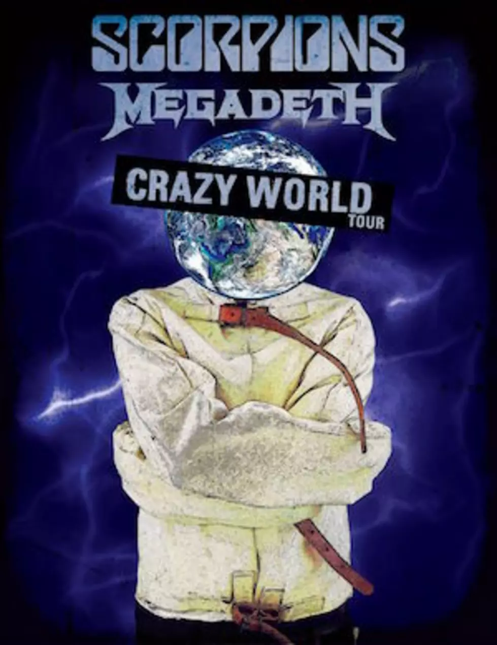 Scorpions + Megadeth Announce &#8216;Crazy World&#8217; 2017 North American Tour Dates