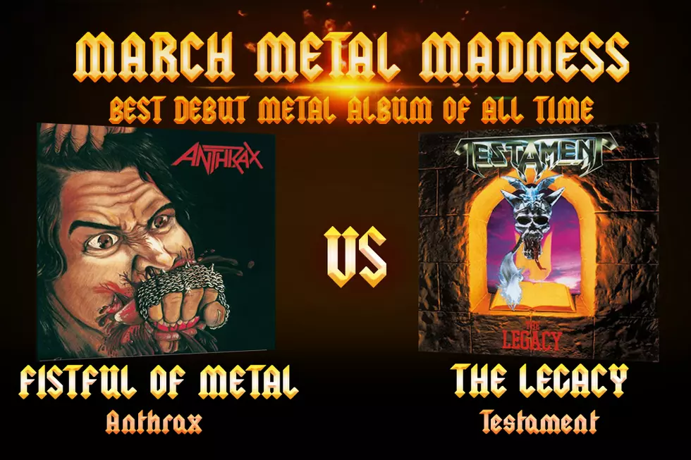 Anthrax vs. Testament - March Metal Madness 2017, Round 1