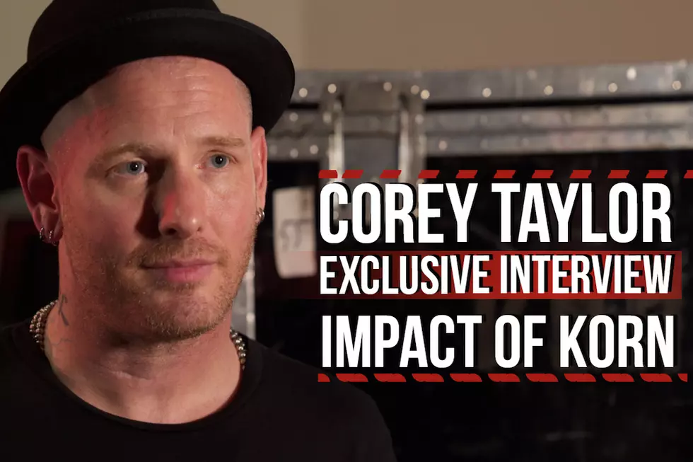 Corey Taylor 'Was Blown Away' by Korn When He First Heard Them