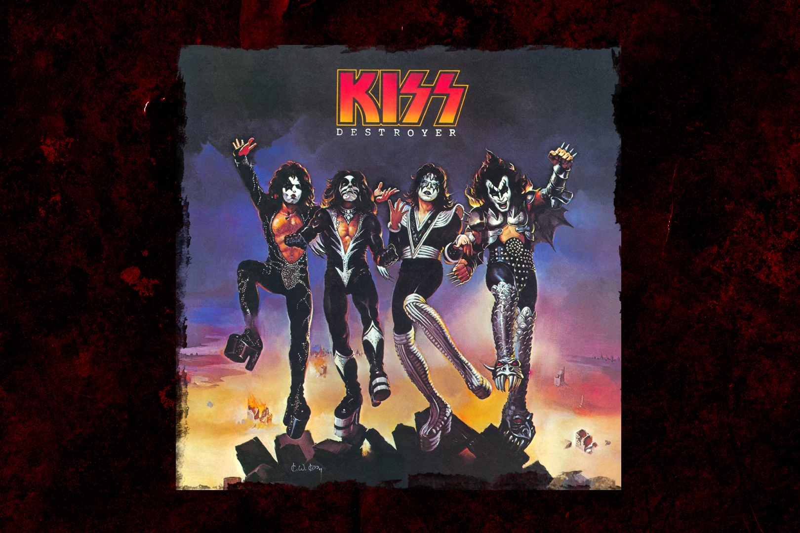 kiss destroyer album cover