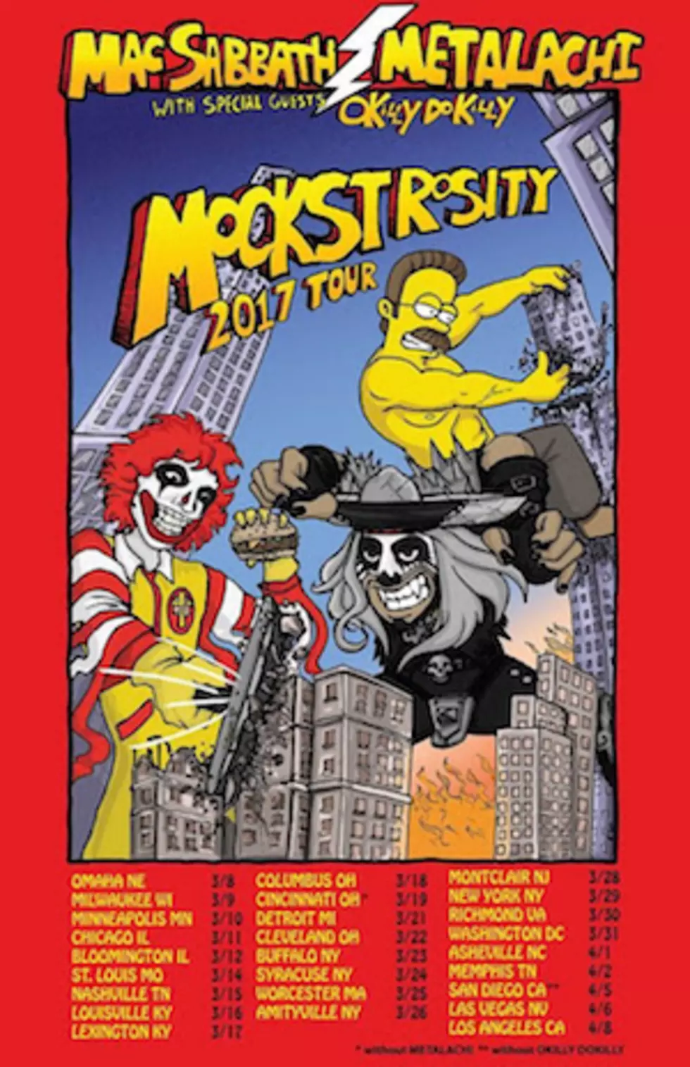 Mac Sabbath Release First Recorded Song + Coloring Book, &#8216;Mockstrosity&#8217; Co-Headlining Tour Underway