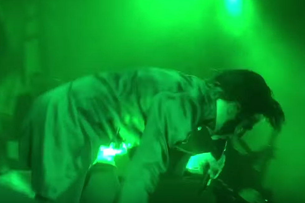 Ghost's Papa Emeritus III Tumbles Off the Stage in Leeds