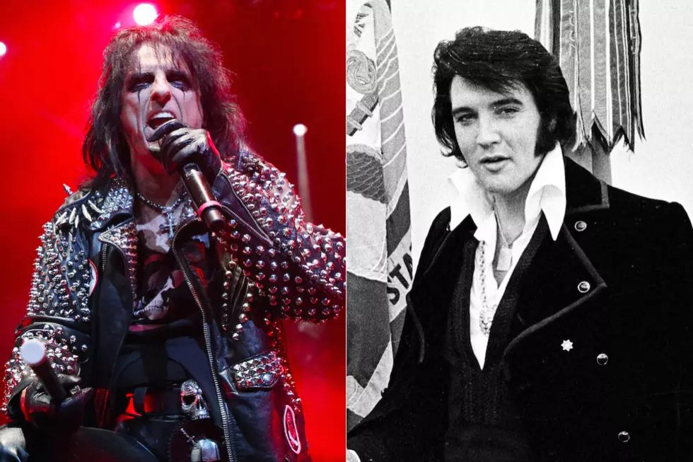 Alice Cooper Recalls Holding a Gun on Elvis Presley
