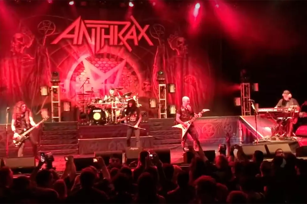 Anthrax Perform Cover of Kansas&#8217; &#8216;Carry On Wayward Son&#8217; Live for First Time