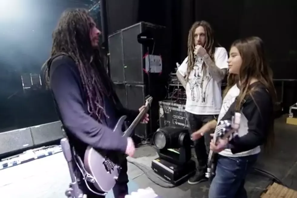 Documentary on Robert Trujillo's 12-Year-Old Son Tye Touring With Korn