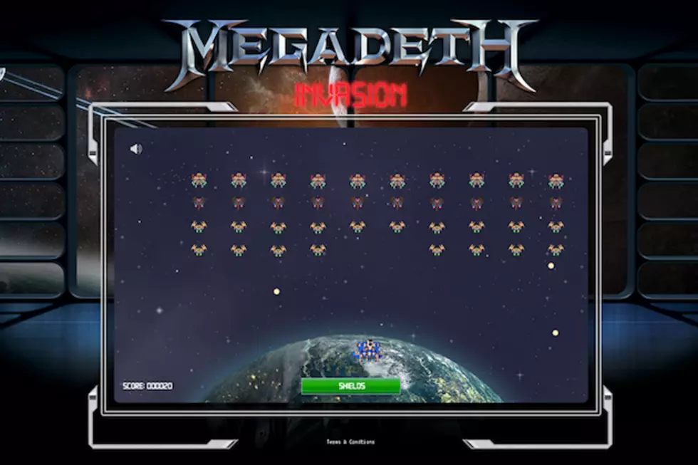 ‘Megadeth Invasion’ Video Game Allows Fans Chance to Win Signature Kiko Loureiro Guitar + More