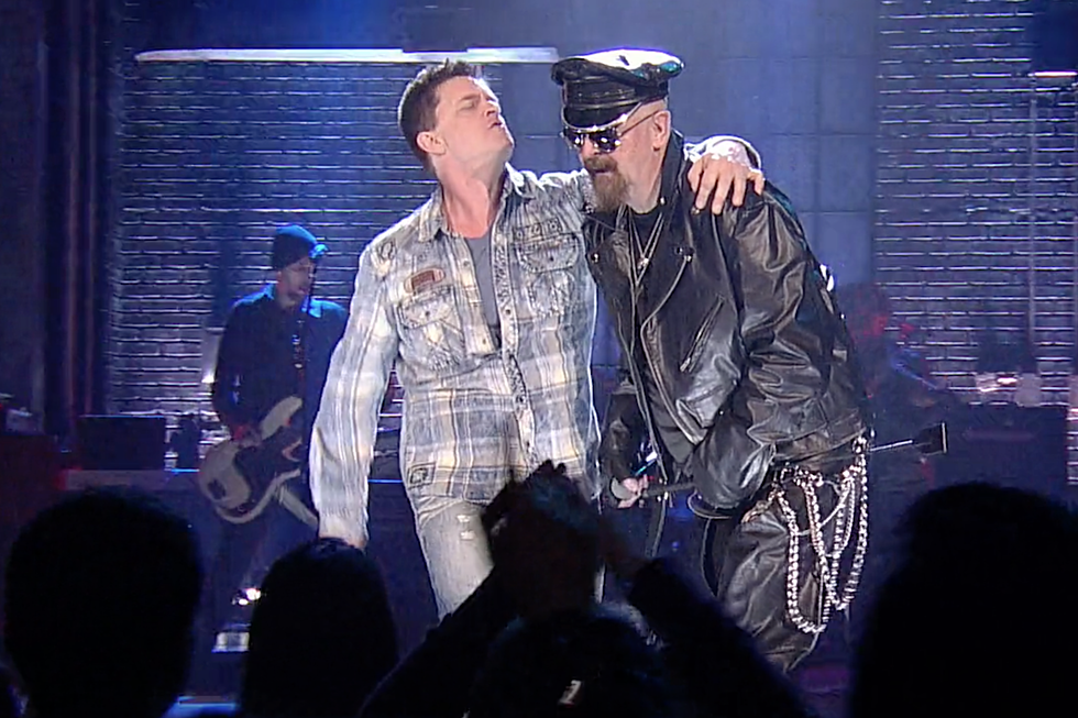 Judas Priest’s Rob Halford Rocks ‘You’ve Got Another Thing Coming’ With Jim Breuer on ‘The Comedy Jam’