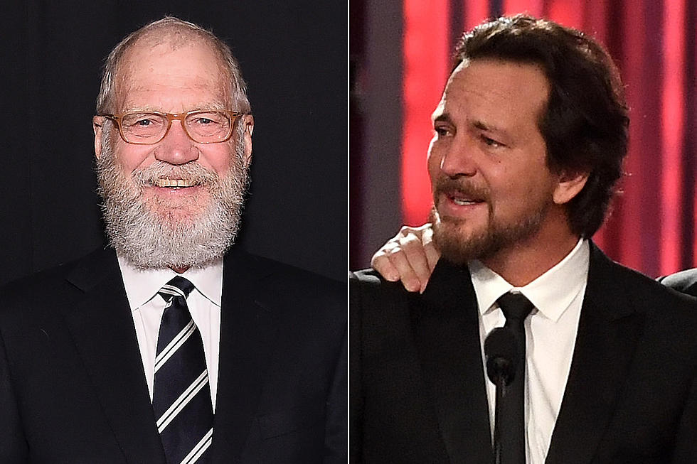 David Letterman to Induct Pearl Jam Into Rock and Roll Hall of Fame