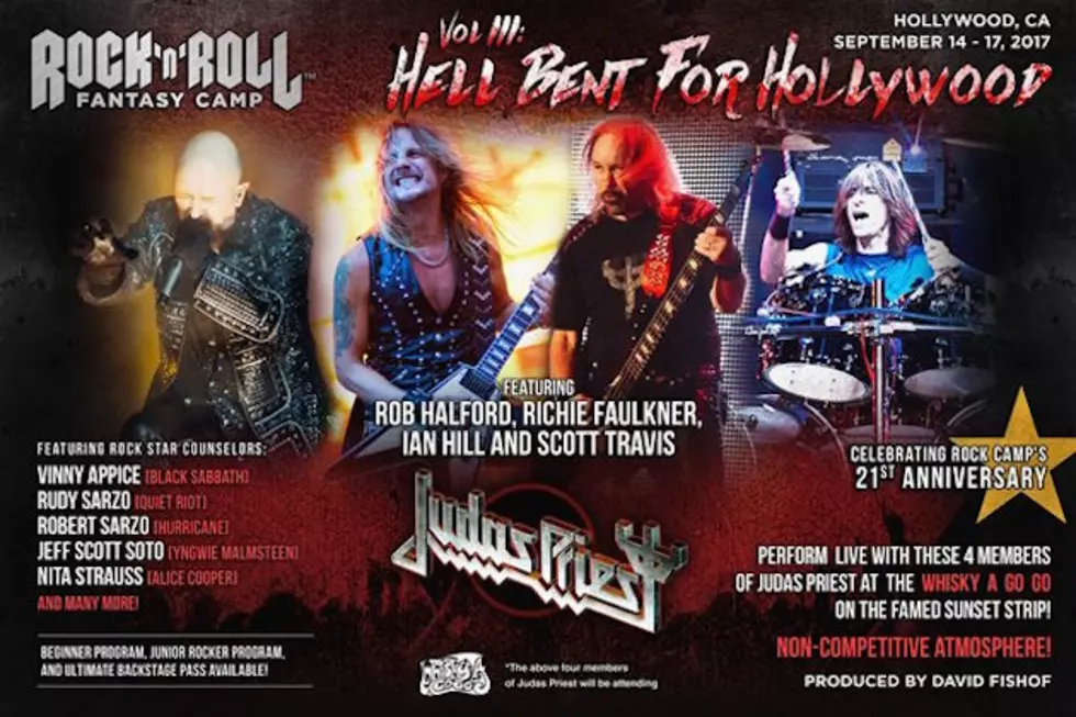Judas Priest Return for Third Rock and Roll Fantasy Camp