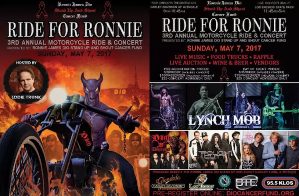 Lita Ford, Gilby Clarke, &#8216;Sons of Anarchy&#8217; Actors + More Join 3rd Annual Ride for Ronnie