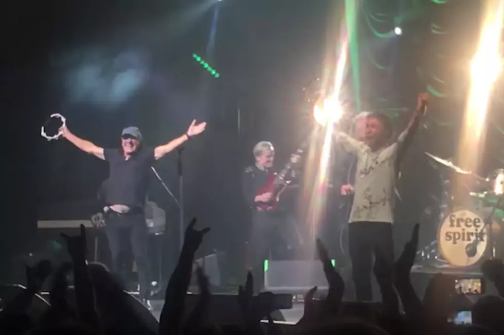 Brian Johnson Returns to Stage With Robert Plant + Paul Rodgers