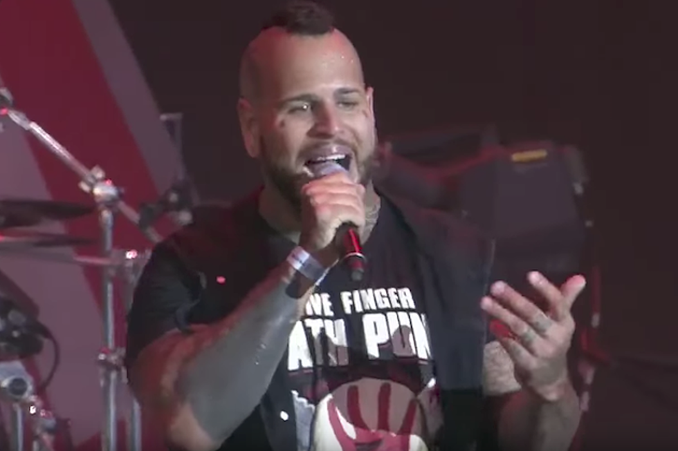 Watch Pro-Shot Footage of Tommy Vext Filling In for Ivan Moody in Five Finger Death Punch at Graspop Festival