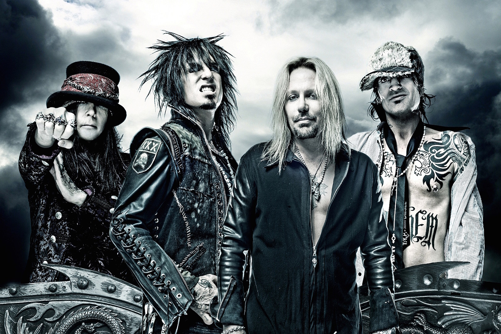 Motley Crue Release New Song 'The Dirt' Featuring Rapper
