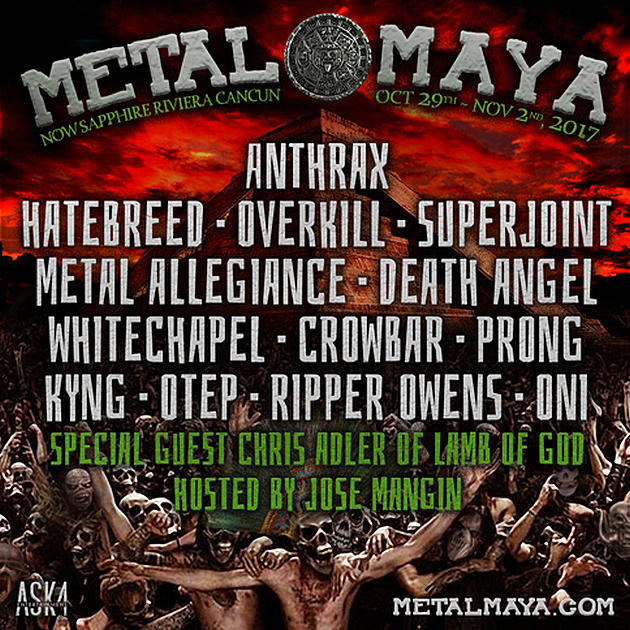 Metal Maya Festival Adds Hatebreed, Crowbar, Whitechapel + More