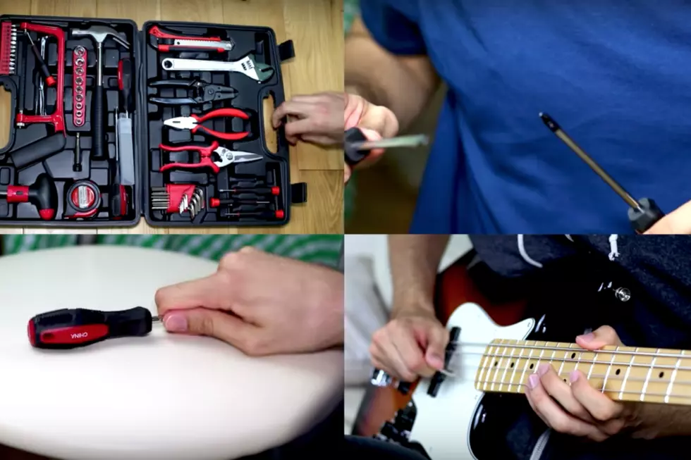 Watch a Dude Use Tools to Play Tool Songs