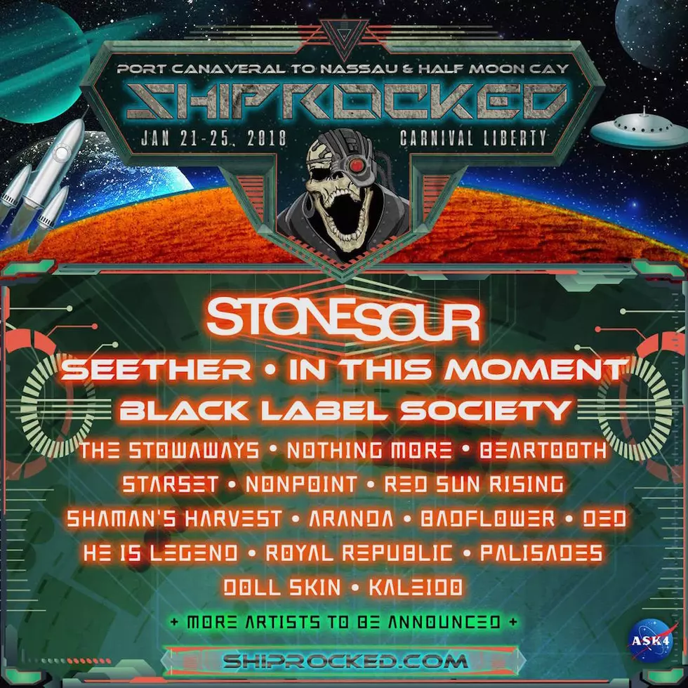 Stone Sour, Seether + In This Moment Lead 2018 ShipRocked Lineup
