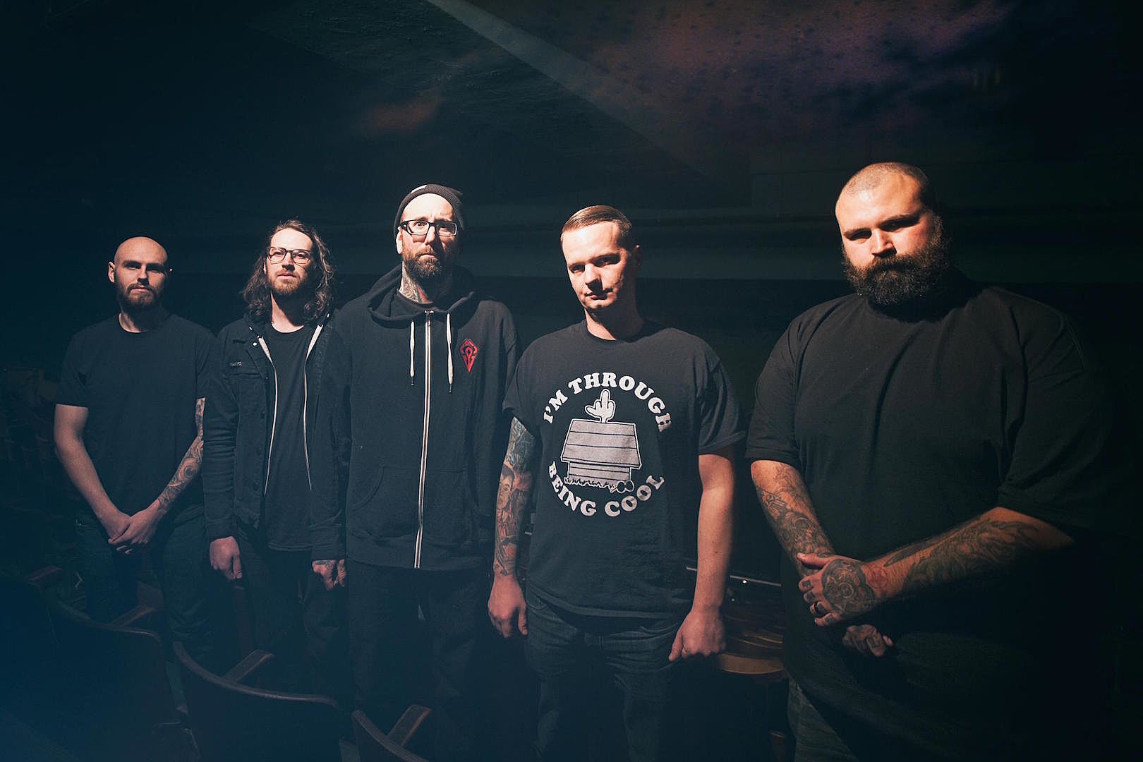 The Acacia Strain Band T-Shirt Mens Metalcore Black