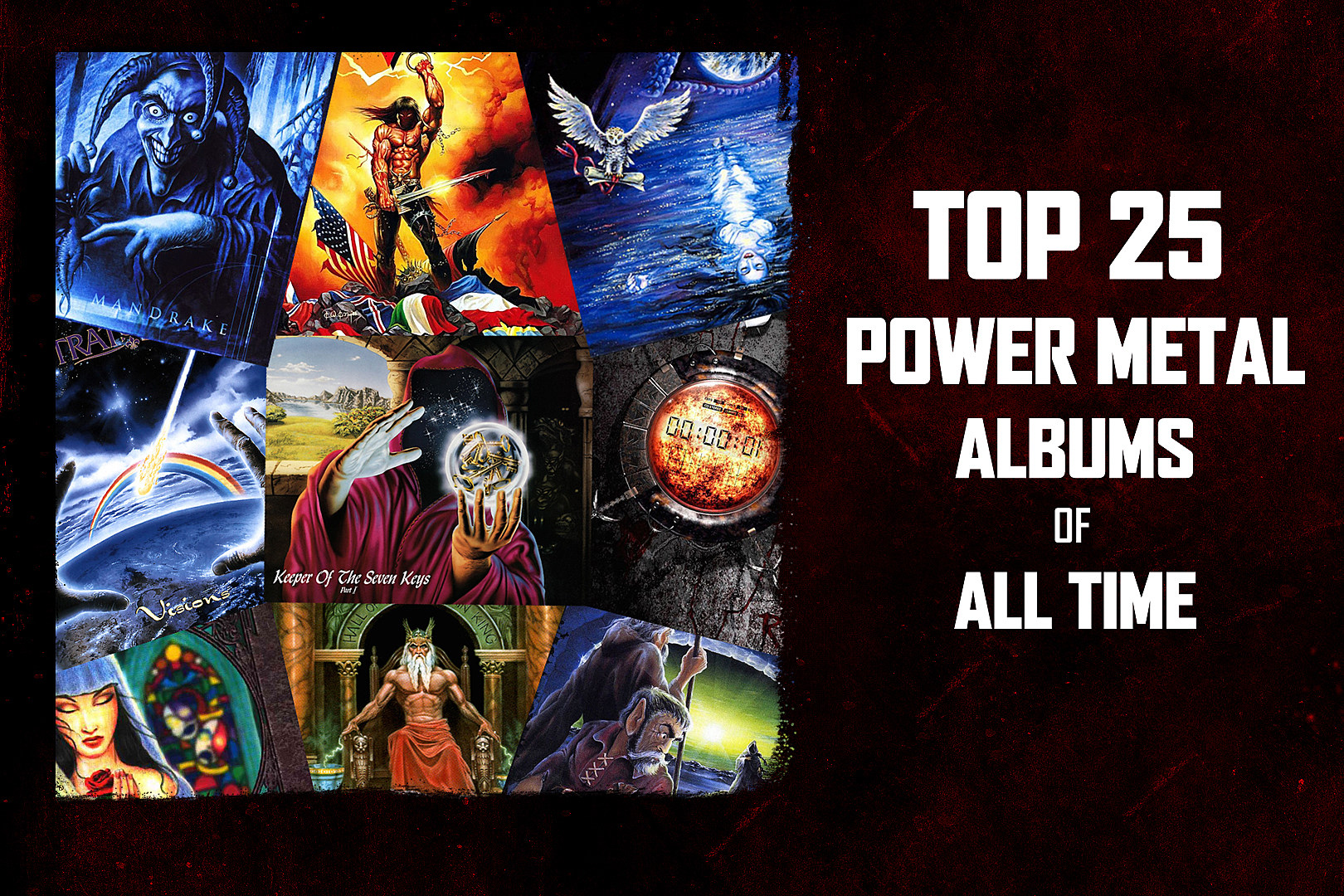 Top 25 Power Metal Albums of All Time