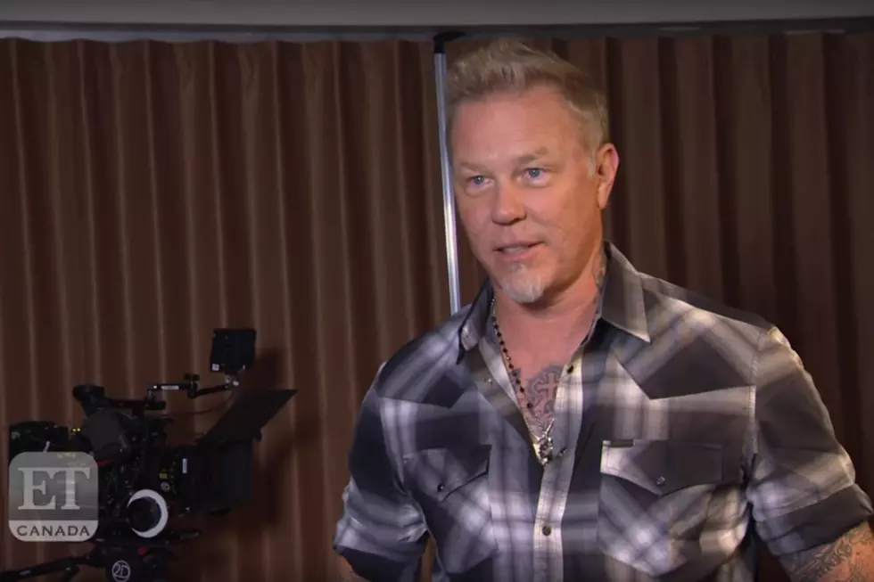 James Hetfield on Kardashians Selling Metallica Shirt: ‘Show Some Respect’