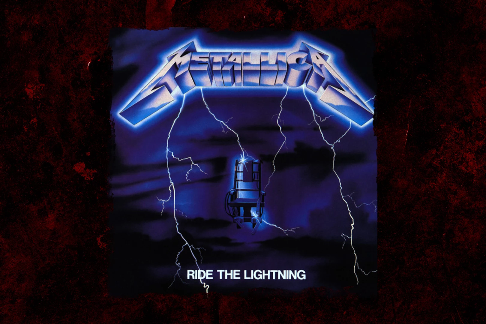 metallica ride the lightning banner