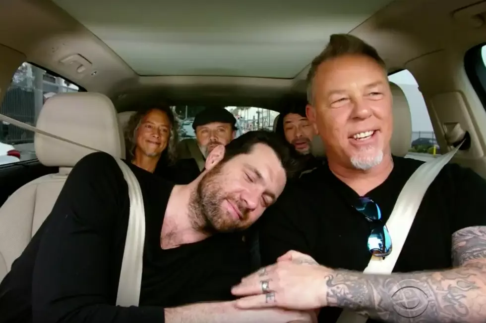 Metallica Play ‘Metal Have I Ever’ in ‘Carpool Karaoke’ Episode, Billy Eichner Teases Premiere on ‘Late Late Show’