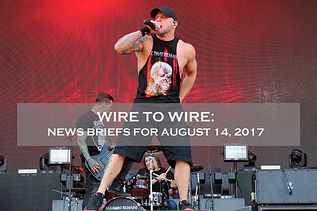 All That Remains&#8217; Phil Labonte to Speak at Philadelphia Rally, Plus News on Nergal, Volbeat + More