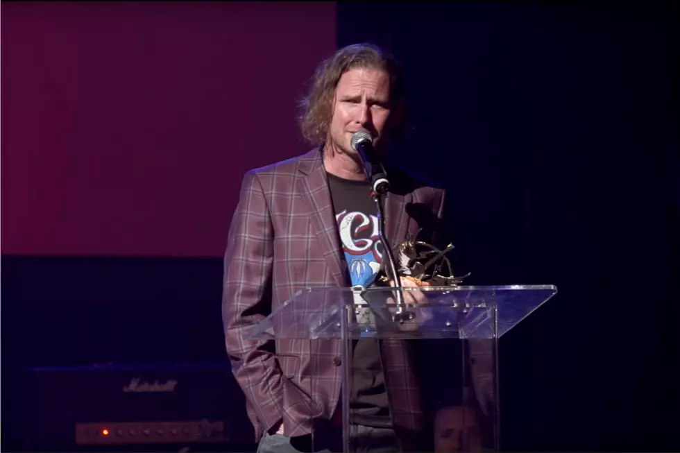 Watch Corey Taylor Give Emotional Rock to Recovery Acceptance Speech