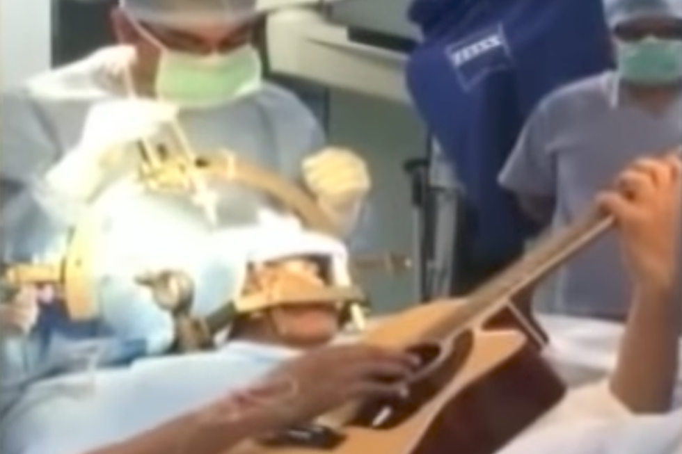 Watch This Guy Play Guitar While Undergoing Brain Surgery