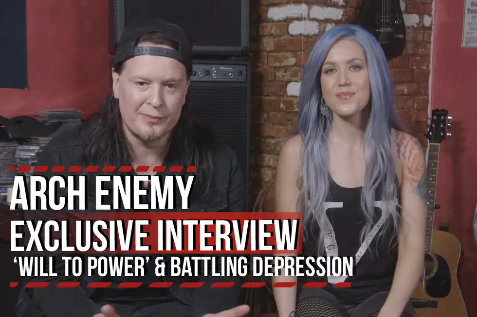 Arch Enemy on 'Will to Power' + Alissa White-Gluz Battling Depression