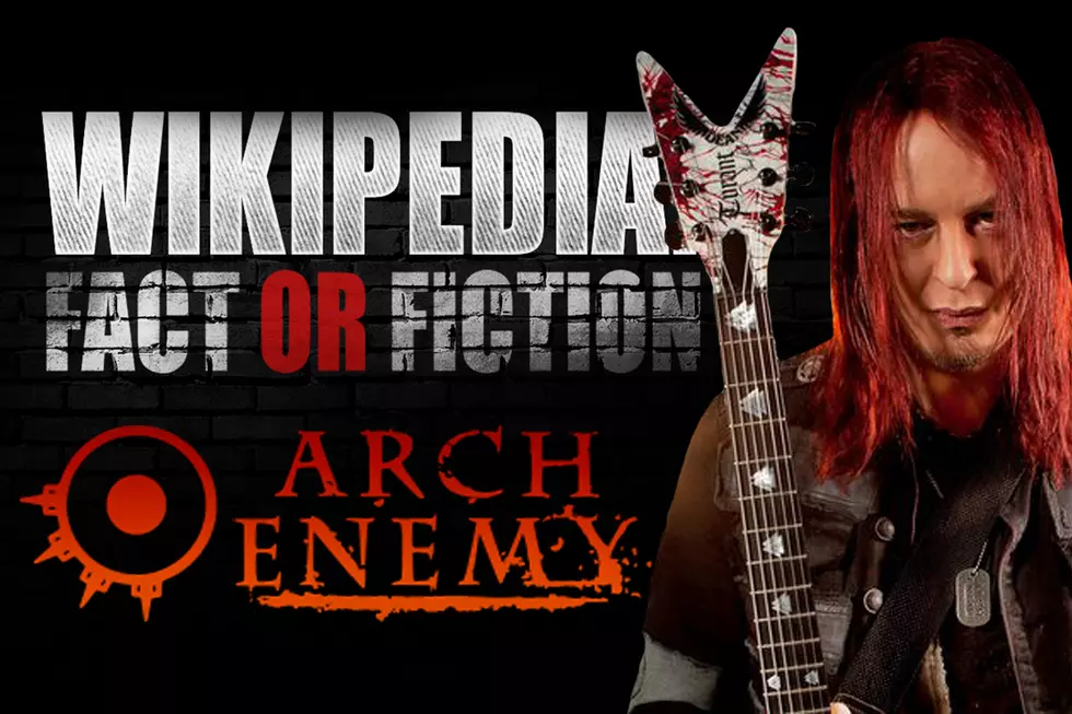 Arch Enemy's Michael Amott Plays 'Wikipedia: Fact or Fiction?'